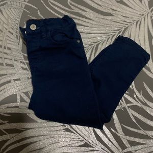 H&M navy blue skinny pants